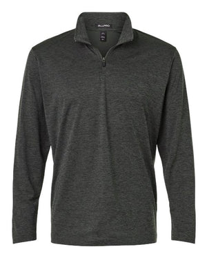 Men's Pro-Lock Performance Mélange Quarter-Zip Pullover