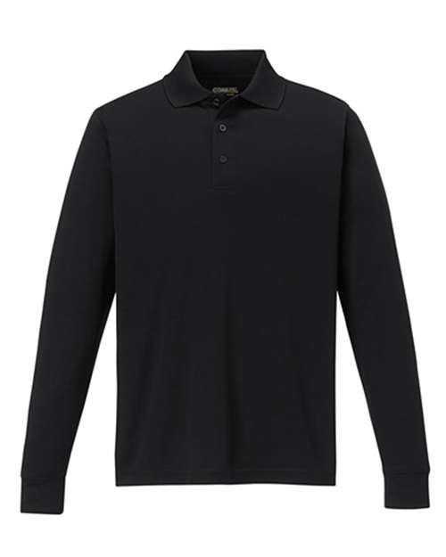 Men's Pinnacle Performance Long Sleeve Piqué Polo