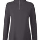Women's Fusion ChromaSoft™ Pique Quarter-Zip Pullover