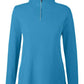 Women's Fusion ChromaSoft™ Pique Quarter-Zip Pullover