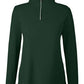Women's Fusion ChromaSoft™ Pique Quarter-Zip Pullover