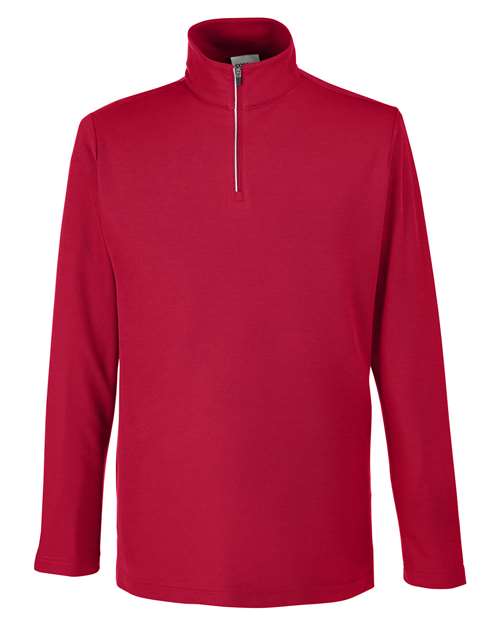 Men's Fusion ChromaSoft™ Pique Quarter-Zip Pullover