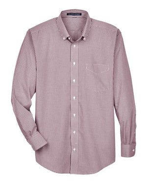 Crown Collection® Gingham Check Woven Dress Shirt