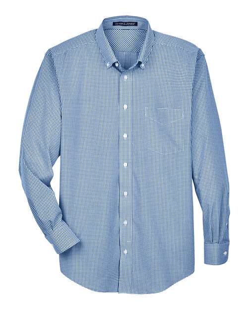 Crown Collection® Gingham Check Woven Dress Shirt