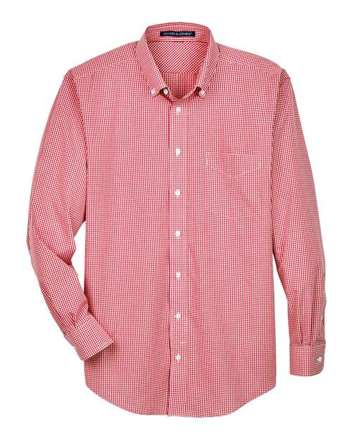 Crown Collection® Gingham Check Woven Dress Shirt