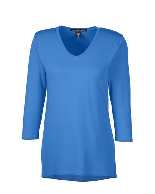 Women's Perfect Fit™ Bracelet-Length V-Neck Top