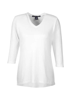 Women's Perfect Fit™ Bracelet-Length V-Neck Top