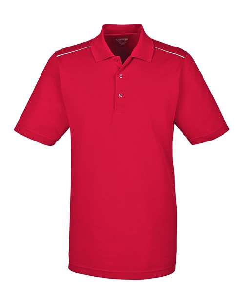 Radiant Performance Piqué Polo with Reflective Piping