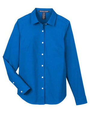 Women's CrownLux Performance® Spencer Poplin Dress Shirt