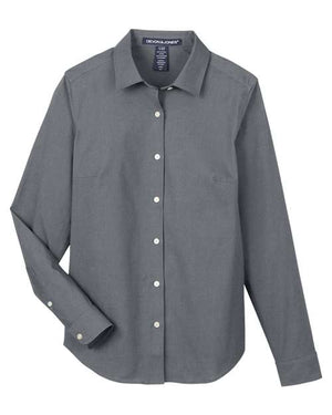 Women's CrownLux Performance® Spencer Poplin Dress Shirt