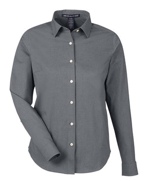 Women's CrownLux Performance® Spencer Poplin Dress Shirt