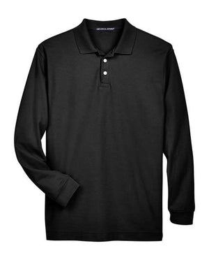 Pima Piqué Long Sleeve Polo