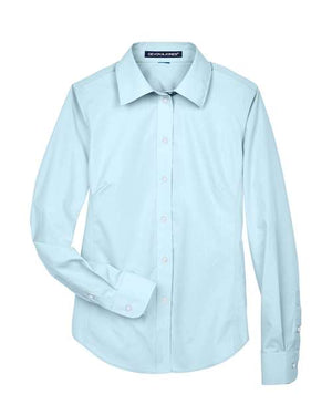 Women's Crown Collection® Broadcloth Woven Dress Shirt
