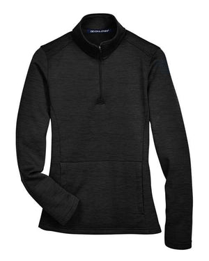 Women's Newbury Mélange Fleece Quarter-Zip Pullover