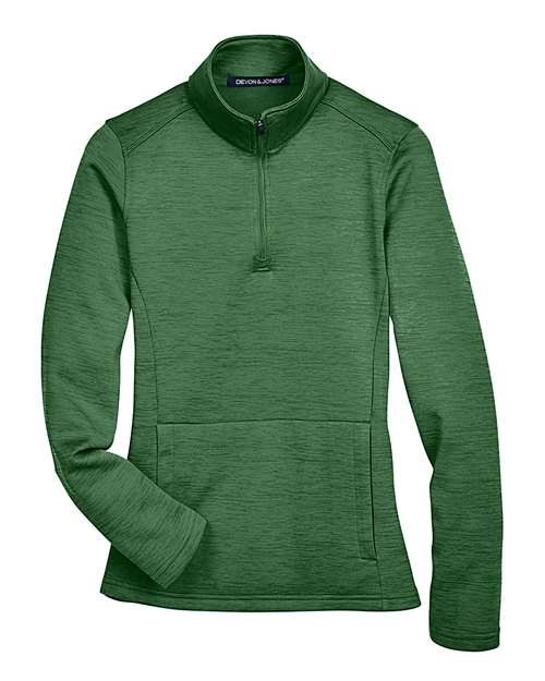 Women's Newbury Mélange Fleece Quarter-Zip Pullover