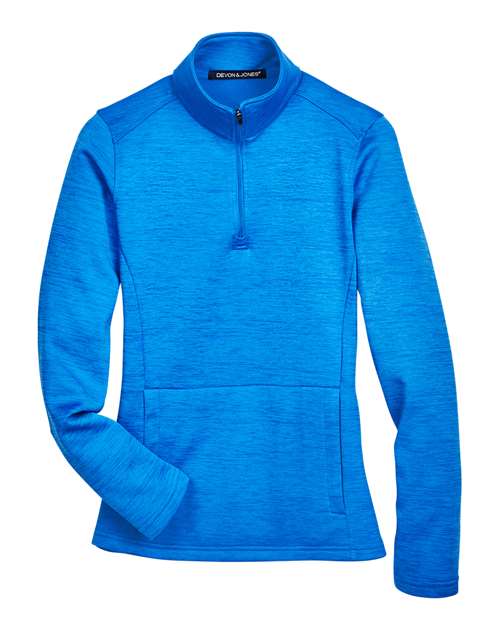 Women's Newbury Mélange Fleece Quarter-Zip Pullover