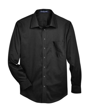 Crown Collection® Tall Solid Stretch Twill Woven Dress Shirt