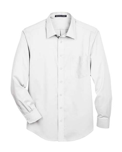 Crown Collection® Tall Solid Stretch Twill Woven Dress Shirt