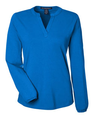 Women's Raleigh Half-Placket Knit Top
