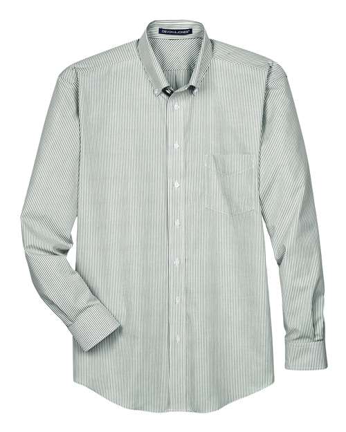 Crown Collection® Banker Stripe Woven Dress Shirt