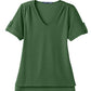 Women's CrownLux Performance® Plaited Rolled Sleeve Shirt