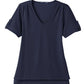 Women's CrownLux Performance® Plaited Rolled Sleeve Shirt