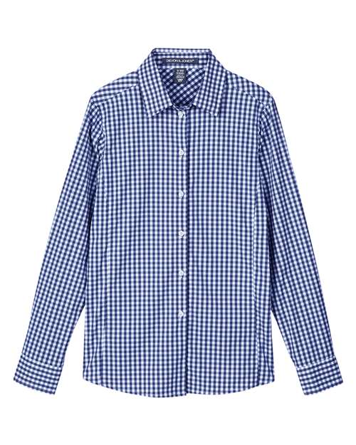 Women's CrownLux Performance® Gingham Dress Shirt