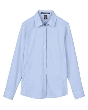 Women's CrownLux Performance® Microstripe Dress Shirt