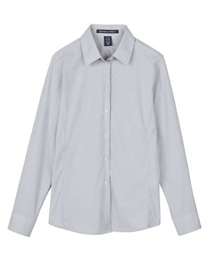 Women's CrownLux Performance® Microstripe Dress Shirt