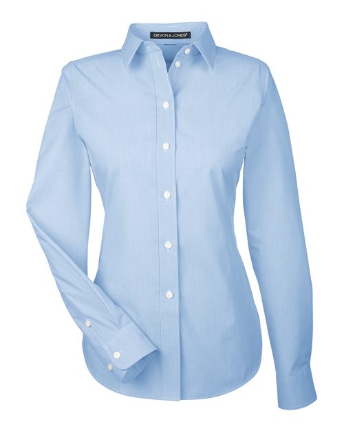 Women's Crown Collection® Striped Woven Dress Shirt