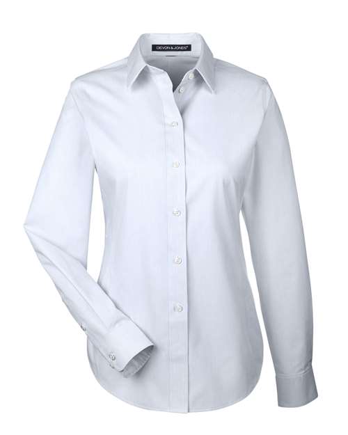 Women's Crown Collection® Striped Woven Dress Shirt