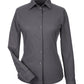 Women's CrownLux Performance® Tonal Mini Check Woven Dress Shirt