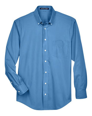 Men's Tall Crown Collection® Broadcloth Woven Dress Shirt