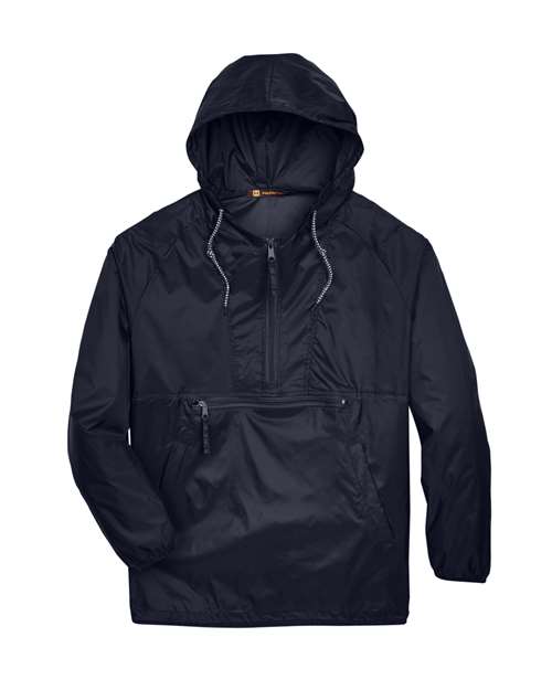 Packable Hooded Nylon Jacket