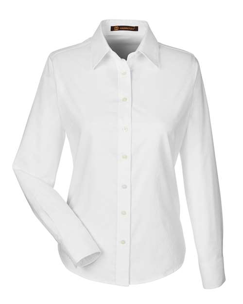 Women's Long Sleeve Oxford Dress Shirt