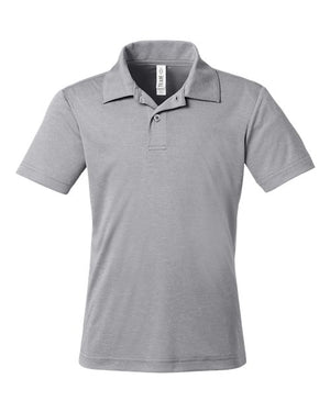 Youth Zone Sonic Heather Performance Polo