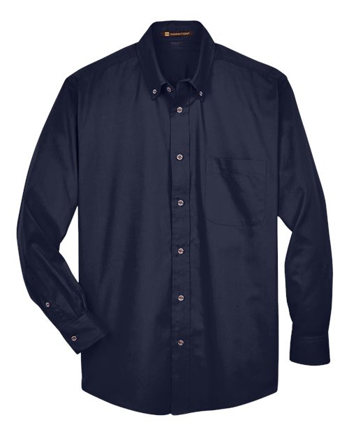 Men's Tall Easy Blend™ Long Sleeve Twill Dress Shirt