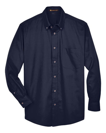 Men's Tall Easy Blend™ Long Sleeve Twill Dress Shirt
