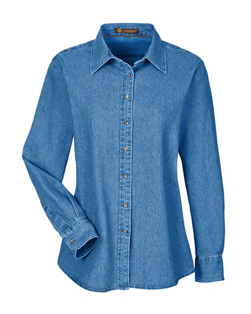 Women's Long Sleeve Denim Shirt