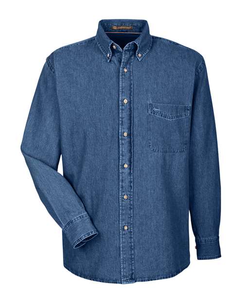 Tall Long Sleeve Denim Shirt
