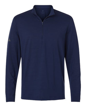 Men's Textured Stripe Quarter-Zip Pullover