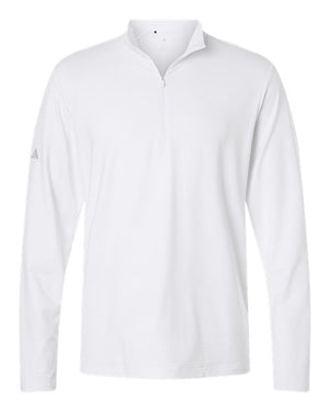 Men's Textured Stripe Quarter-Zip Pullover