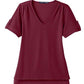 Women's CrownLux Performance® Plaited Rolled Sleeve Shirt
