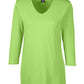 Women's Perfect Fit™ Bracelet-Length V-Neck Top