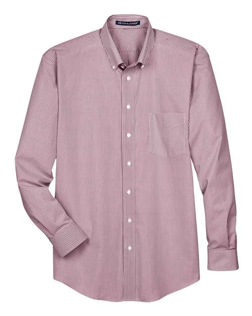 Crown Collection® Banker Stripe Woven Dress Shirt