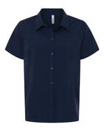 Women's UltraUVP Shoreline Short Sleeve Staff Shirt