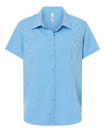 Women's UltraUVP Shoreline Short Sleeve Staff Shirt
