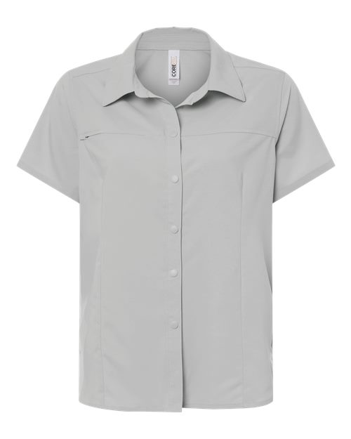 Women's UltraUVP Shoreline Short Sleeve Staff Shirt