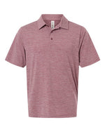 Men's Relay Heathered Stripe Polo