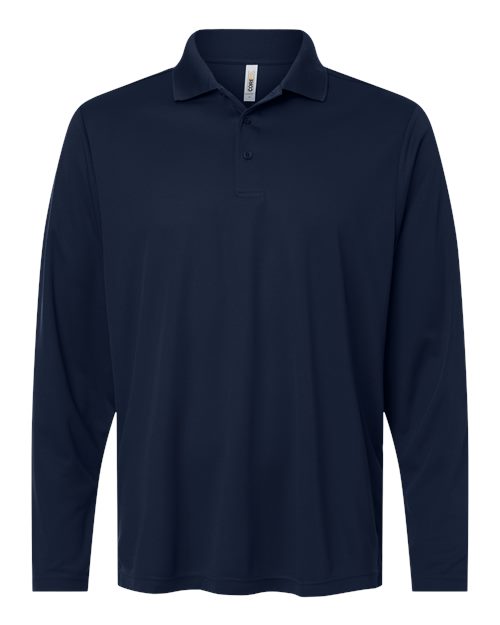 Men's Nova Performance Long Sleeve Pique Polo